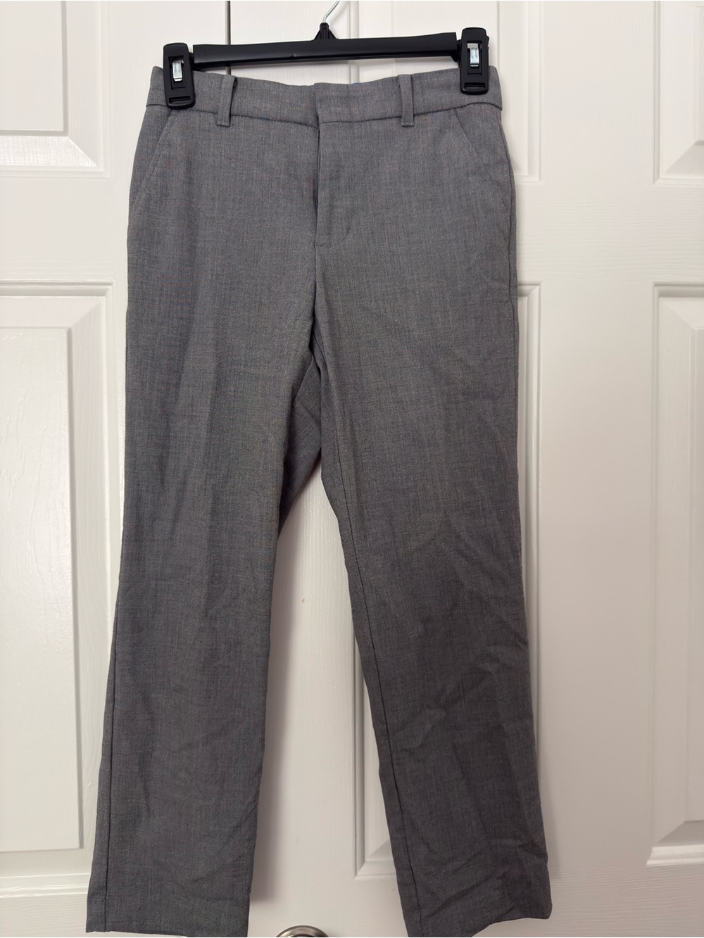 Izod Gray Boy’s Dress Pants with Subtle Texture